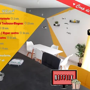  Appartement (-; Eldorado Saint-jacques Au Nord De Toulouse ;-) France